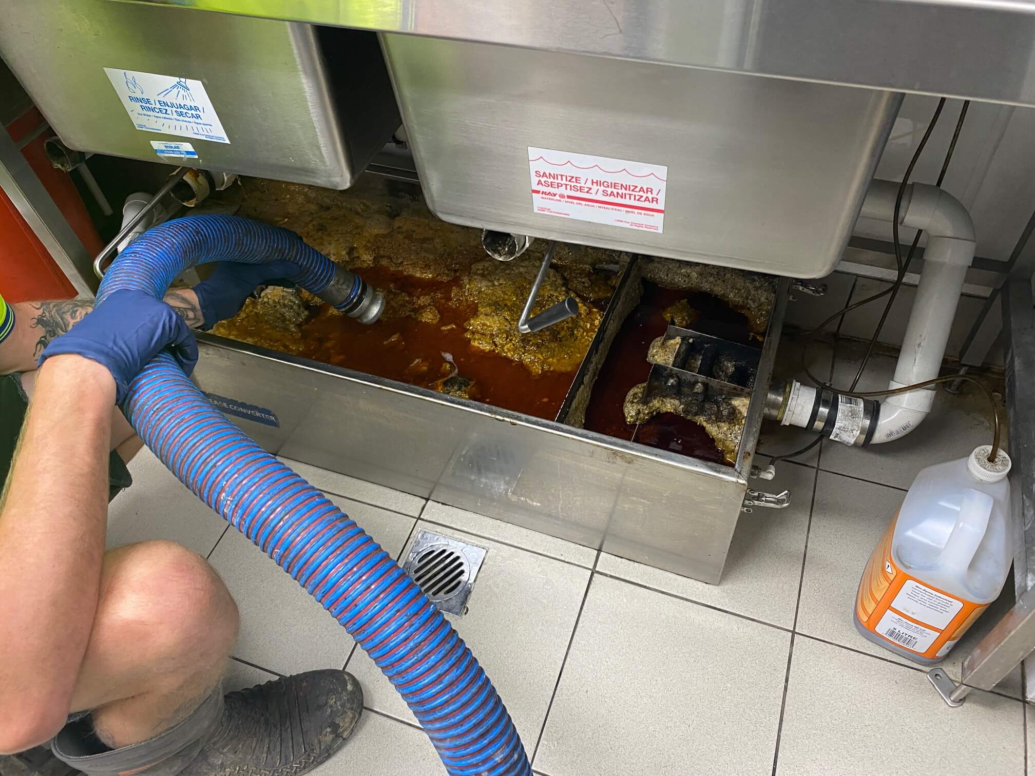 Grease Trap Cleaning in Burton